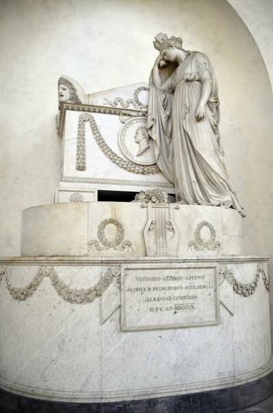 Vittorio Alfieri Funeral Monument in Santa Croce