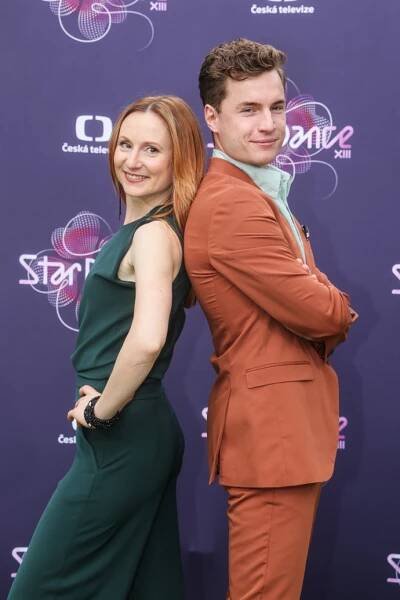 Oskar Hes a Kateřina Bartuněk Hrstková - pár, který dali dohromady organizátoři StarDance.