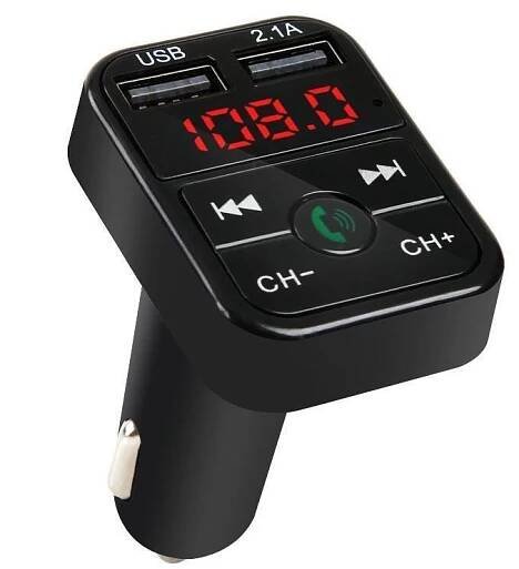 FM bluetooth transmitter do auta s USB