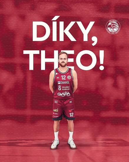 Díky za všechno, Theo! Loučení s Theodorem Dlugošem | BK GAPA Hradec Králové