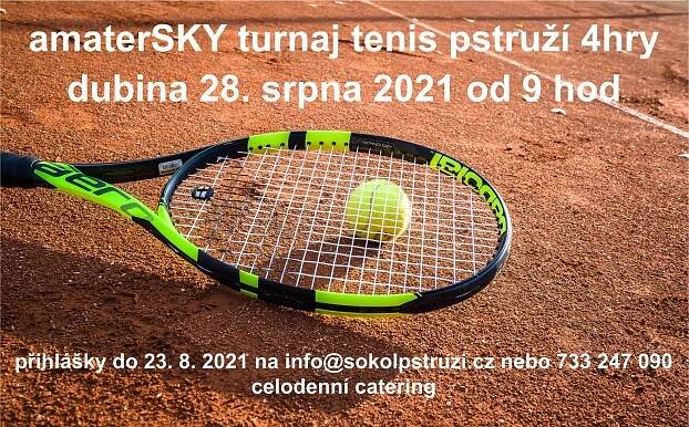 28. 8. 2021 turnaj 4hry tenis – TJ SOKOL PSTRUŽÍ