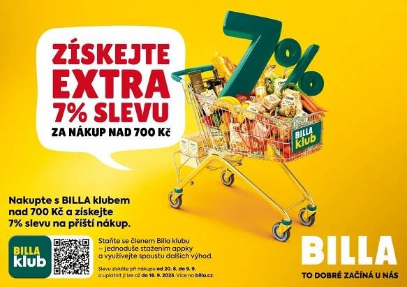 BILLA, BILLA klub, kamenná prodejna,