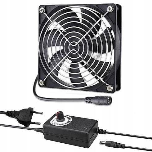 VENTILÁTOR PC TICHÝ VENTILÁTOR POČÍTAČOVÉ SKŘÍNĚ 5V USB PRO ROUTER 120 MM Rychlost 2700 ot./min