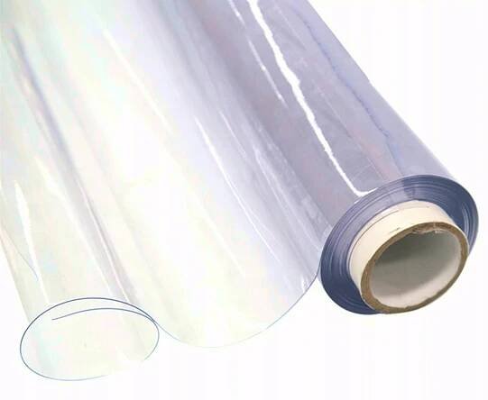 FÓLIE PVC PRŮHLEDNÁ, SILNÁ ELASTICKÁ PLACHTA 0,5 MM/140 CM