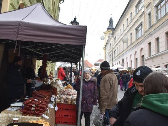 Advent v Písku vzbudil nadšení. Kritika mířila na sortiment ve stáncích
