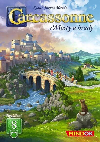 Carcassonne 8. rozšíření - Mosty a hrady (2025)