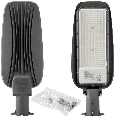 LED pouliční lampa 150W IP65 studená bílá