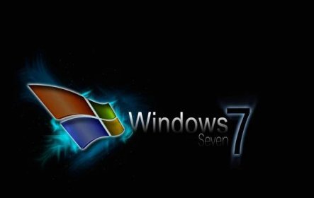 Blue Flame Microsoft Windows Logo Desktop Wallpaper