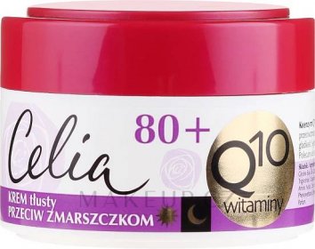 Koupit Nasycený krém proti vráskám "Vitaminový" - Celia Q10 Face Cream 80+ na makeup.cz — foto 50 ml