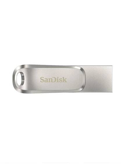Flash disk SanDisk Ultra Dual Drive Luxe 64GB USB-C 3.1 stříbrný