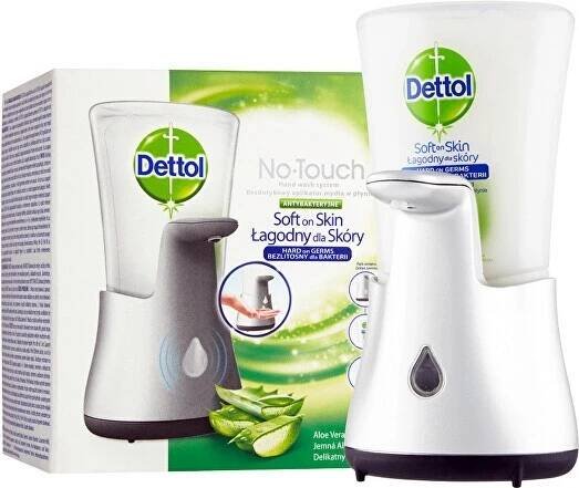Dettol bezdotykový dávkovač mýdla 250 ml Aloe Vera