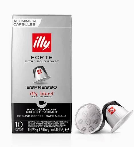 Kompatibilní* kapsle illy espresso Forte 10ks - ikony.cz