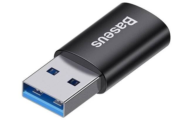Redukce Baseus USB-A 3.1/USB-C, OTG (ZJJQ000101) černá