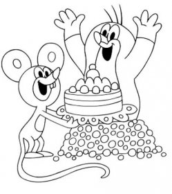 Omalovánky Krtek a myška k vytisknutí online (643) | Penguin coloring  pages, Lego coloring pages, Cute coloring pages