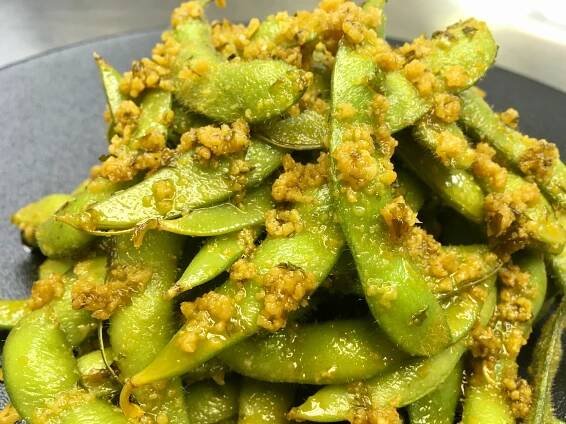 Garlic Edamame (Soy beans) | uCook Hawaii