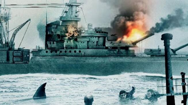 Záběr z filmu USS Indianapolis