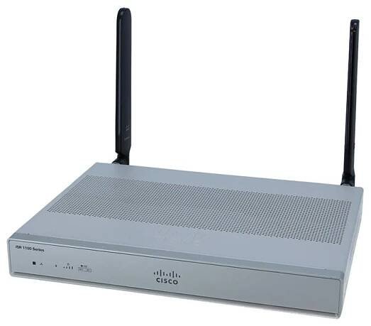 Cisco C1116-4PLTEEA Router, 4× Gbit RJ-45 LAN, 1× Gbit RJ-45/SFP combo WAN, 1× VA-DSL (Annex B/J), LTE (CAT 6), 3× PoE, 1× USB, stříbrný C1116-4PLTEEA