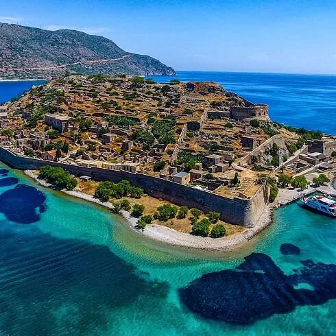 Kréta: Spinalonga, Elounda a Agios Nikolaos - výlet lodí a grilování