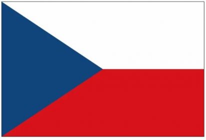 Vlajky.EU Česká republika vlajka - 20 x 30 cm - tunel | MALL.CZ