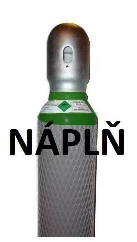 Lahev Argon 8l výměna náplně 200bar 1,7m3