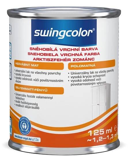 Swingcolor Bílý email sněhobílý; polomatný; 125 ml
