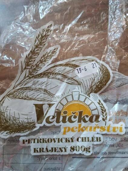 Petřkovický chléb pšenično-žitný Velička pekařství