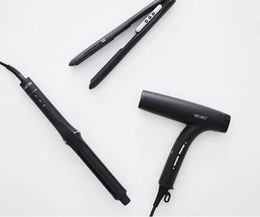 Profesionální skládací fén na vlasy Paul Mitchell Neuro Dry+ - 1600 W, černý