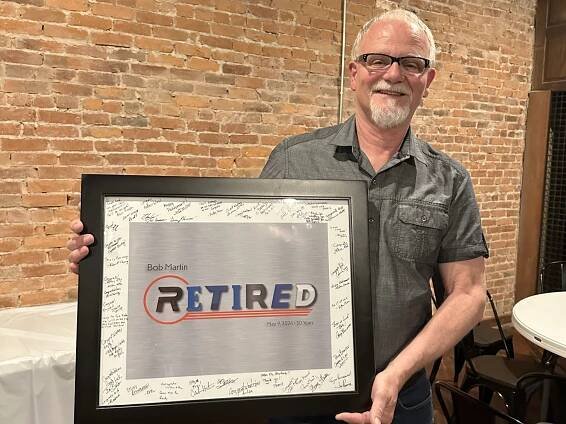 Bob Martin Retires After 30 Years at M.H. Eby Inc.