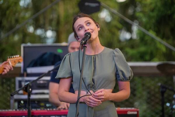 Jako éterická víla vystoupila Kateřina Marie Tichá na Stezce korunami stromů