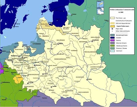 Soubor:Polish-Lithuanian Commonwealth in 1660.PNG – Wikipedie