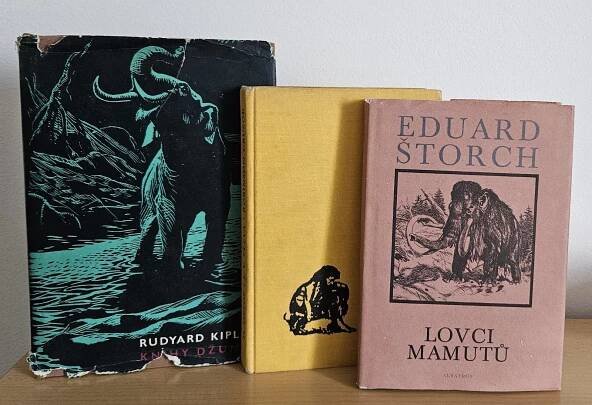 Rudyard Kipling - Knihy Džunglí + další dvě knihy - Knihy a časopisy