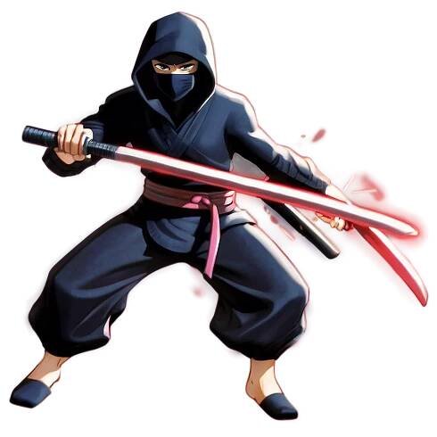 Anime Ninja Png 06112024 PNG