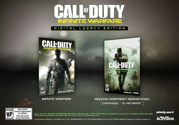 COD Infinite Warfare Digital Leg