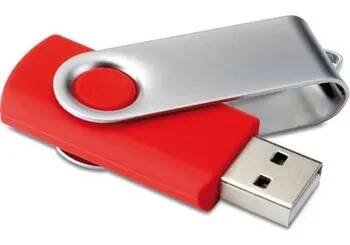 USB flash disk TECHMATE USB Flash disk 16GB, červená