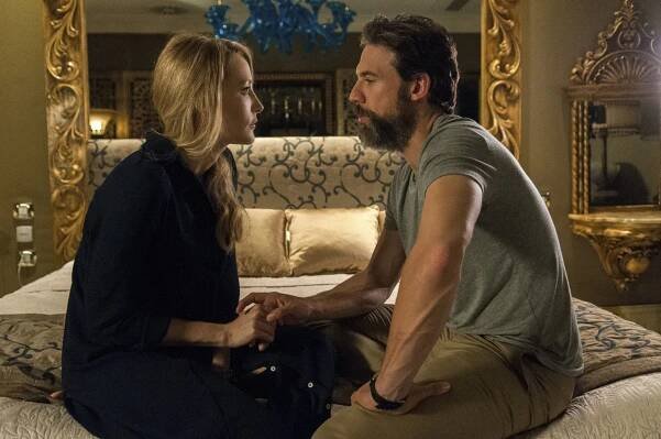 Tyran - Mír pro Abudín - Z filmu - Jennifer Finnigan, Adam Rayner