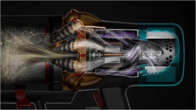 Tyčový vysavač Dyson V15s Detect Submarine | DATART