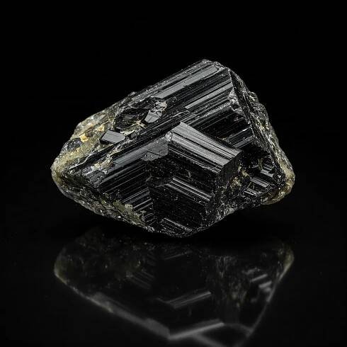 black tourmaline crystal