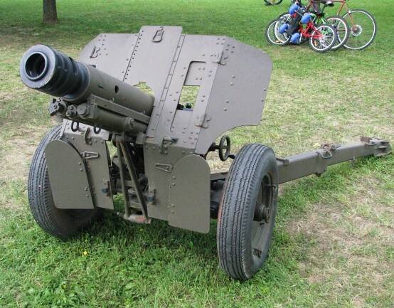 76 mm mountain gun M48