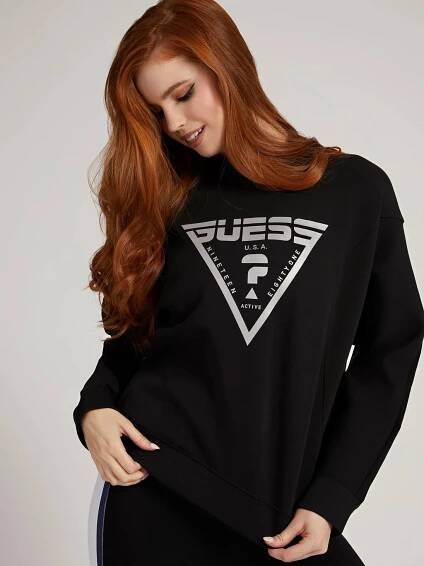 Dámská mikina Guess O1BA69 černá