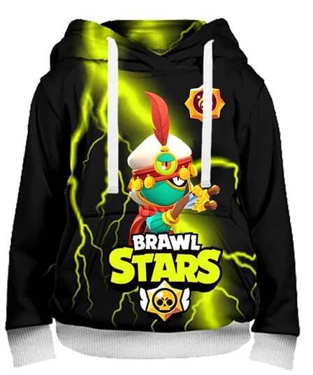 Tempestuous Tara Brawl Stars Hoodie Black Portal