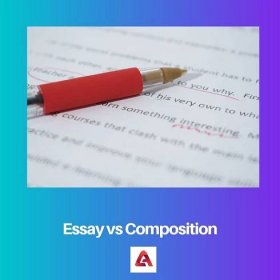 Esej vs kompozice: Rozdíl a srovnání