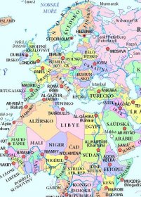 On-line politická mapa světa | ŠkolníMapy