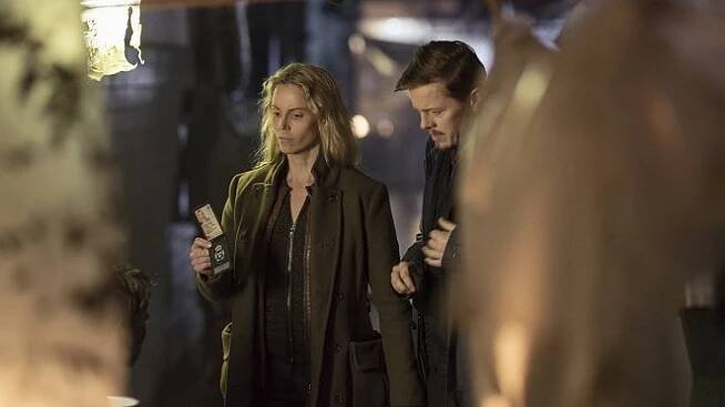 Most - Epizoda 3 - Z filmu - Sofia Helin, Thure Lindhardt