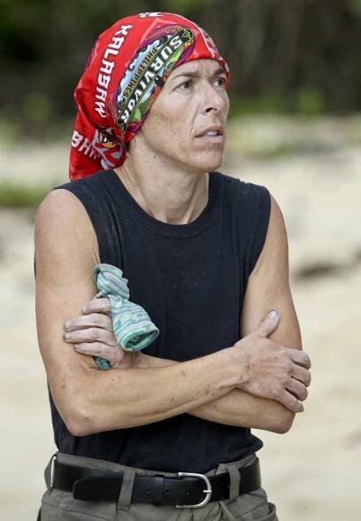 PANIMAN - MARCH 28: "Got My Swag Back" - Denise Stapley during the fifth episode of Survivor: Philippines, Wednesday, October 17