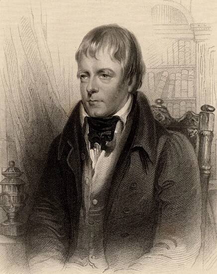 What were Sir Walter Scott’s influences?