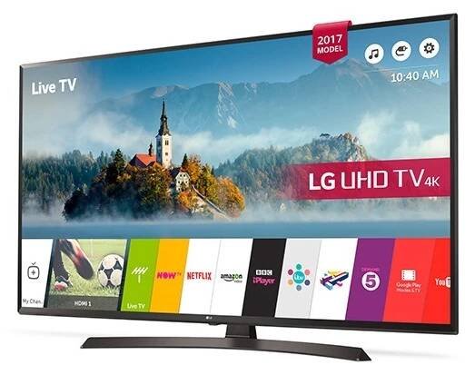 Televize LG 55UJ635V černá | DATART
