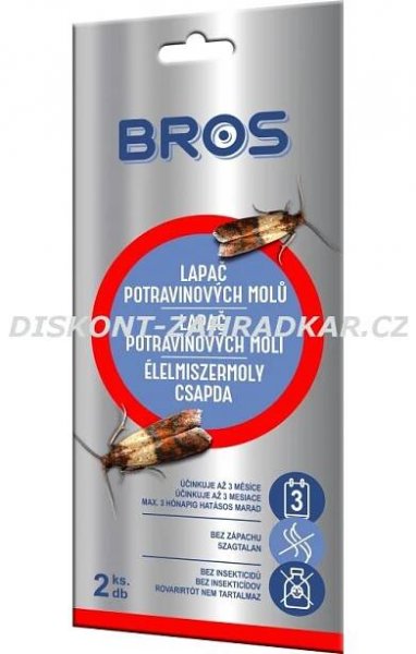 Bros Lapač potravinových molů 2ks