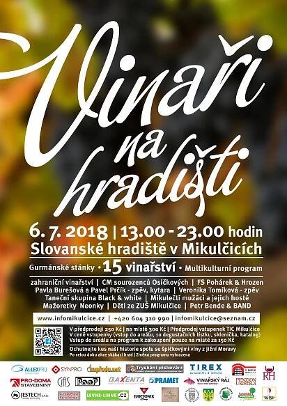 VINAŘI NA HRADIŠTI (6. ČERVENCE 2018) - Masarykovo muzeum 
