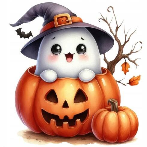 NAŽEHLOVAČKA DÝNĚ DUCH HALLOWEEN NAŽEHLOVAČKY TERMO NÁLEPKA NA OBLEČENÍ