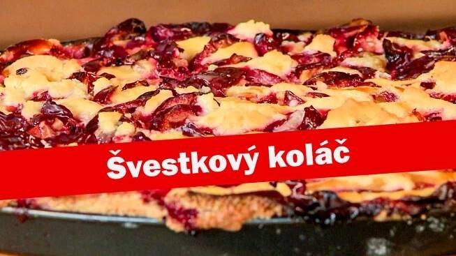 Máte švestky? Upečte z nich výborný a rychlý koláč podle Babici